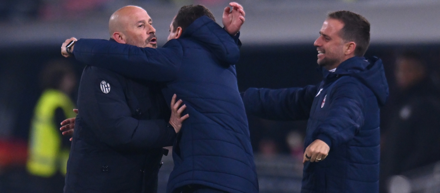 Italiano: "Mi tengo la vittoria al Dall'Ara e la solidità, sperando di tornare ad essere più aggressivi e qualitativi. Giovedì gara fondamentale"