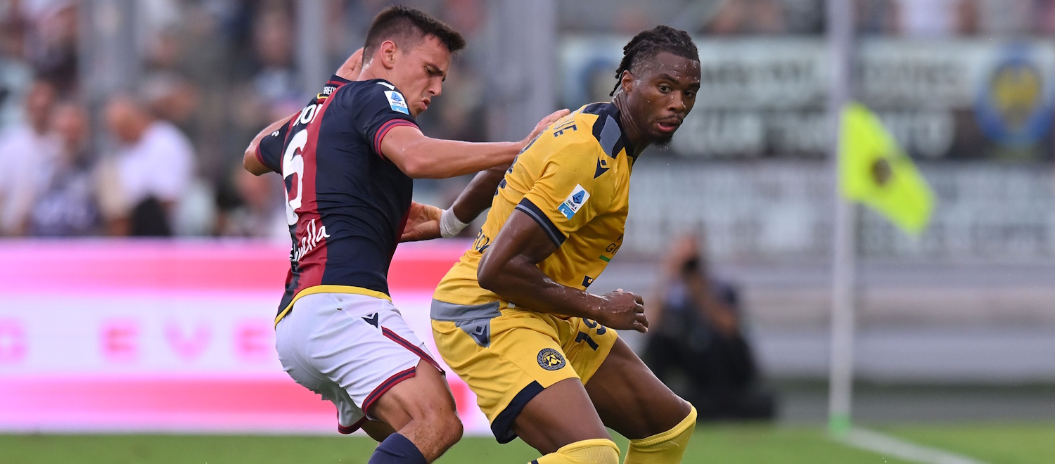 Bologna-Udinese da due stagioni termina 1-1, i precedenti generali sorridono ai rossoblù: 19 successi a 10 e 11 pareggi