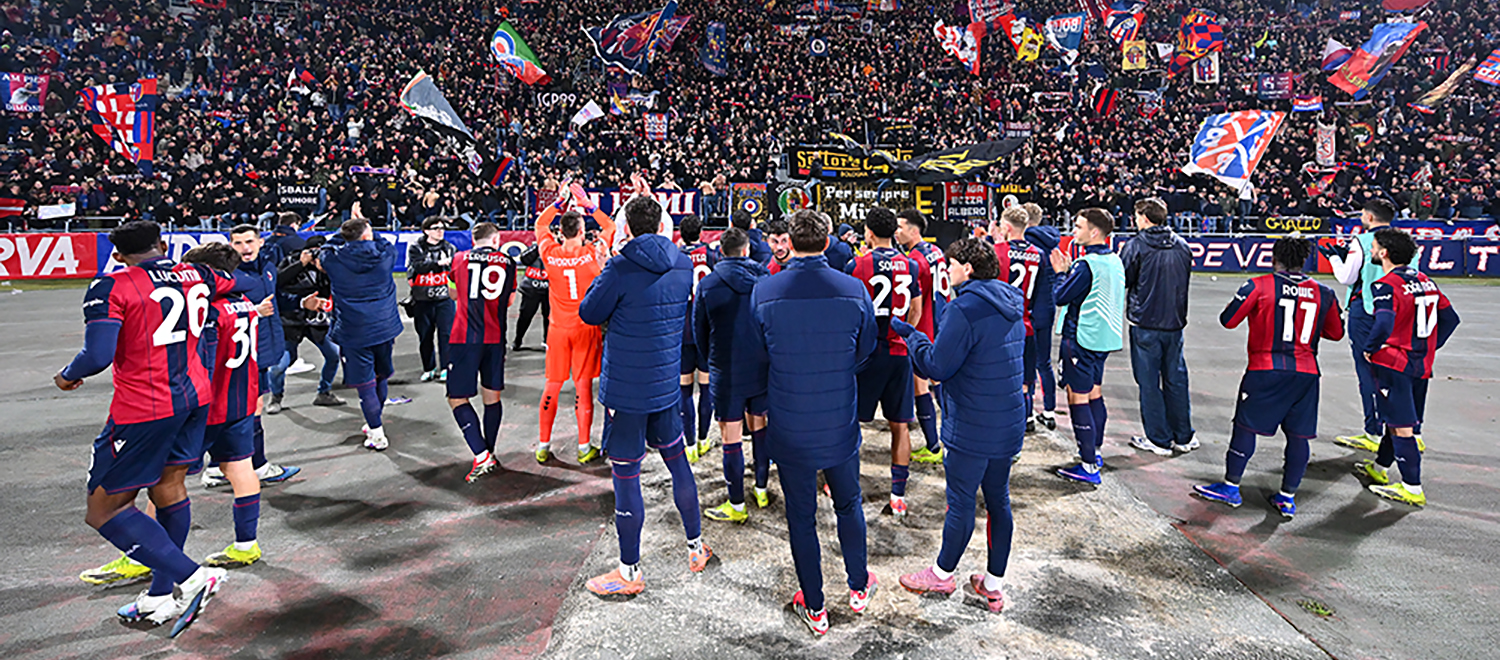 Le foto di Bologna-Brann e tutti i numeri della stagione rossoblù disponibili su Zerocinquantuno