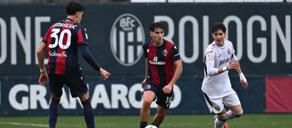 Terzo pareggio consecutivo per il Bologna Primavera: Pellini risponde a Baroncioni, a Crespellano è 1-1 contro il Torino
