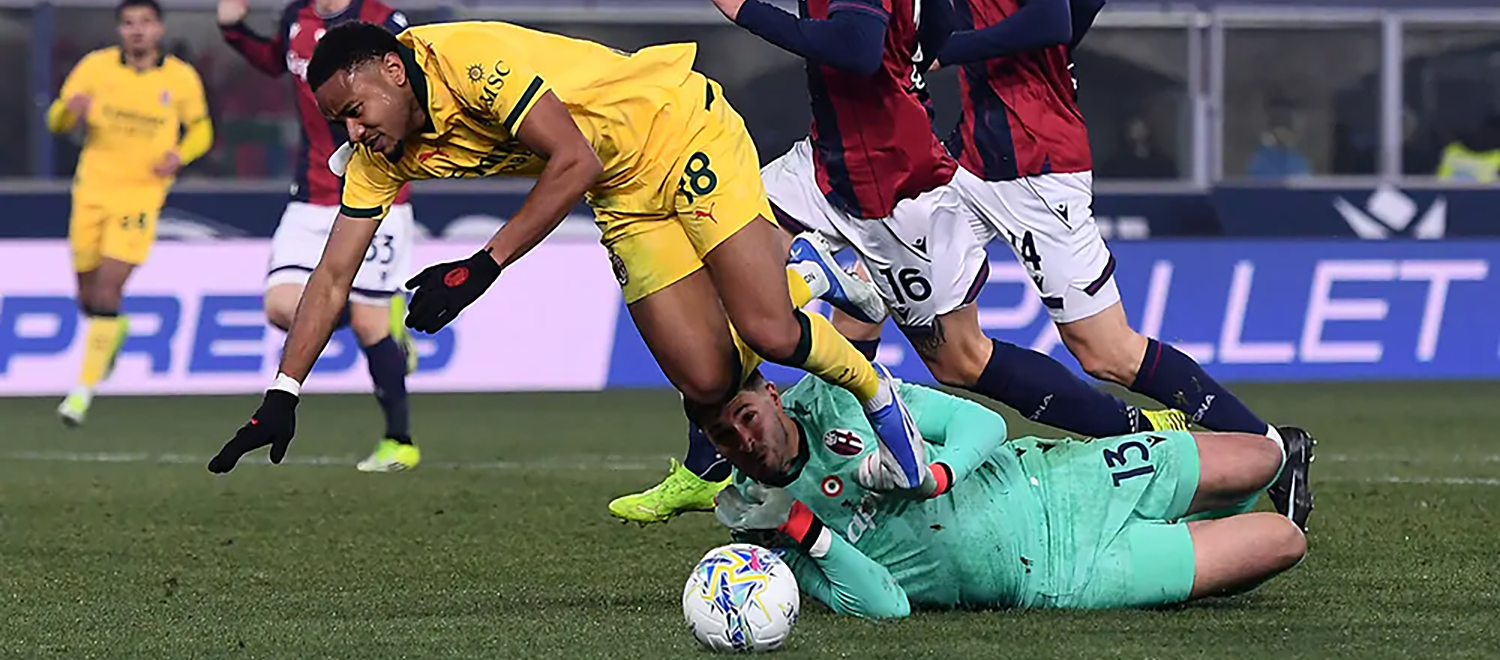 Le foto di Bologna-Milan e tutti i numeri della stagione rossoblù su Zerocinquantuno