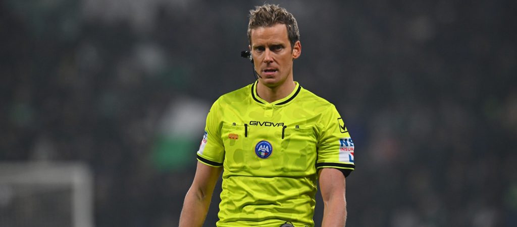 Bologna-Lazio sarà diretta da Chiffi di Padova, addetti VAR Paterna e Paganessi