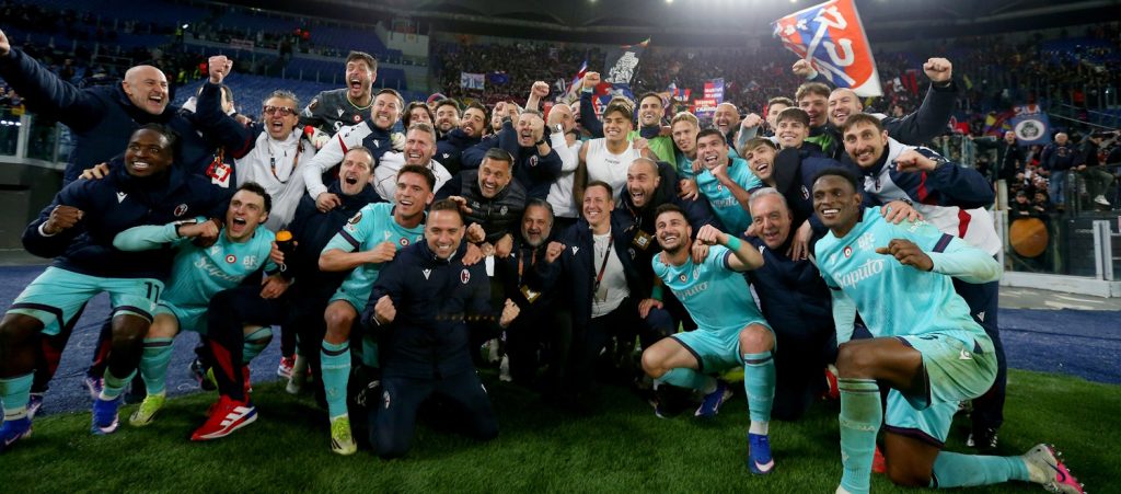 È tornato lo squadron! Olimpico ancora dolce, il Bologna batte 4-3 la Roma ai supplementari e si prende i quarti di Europa League