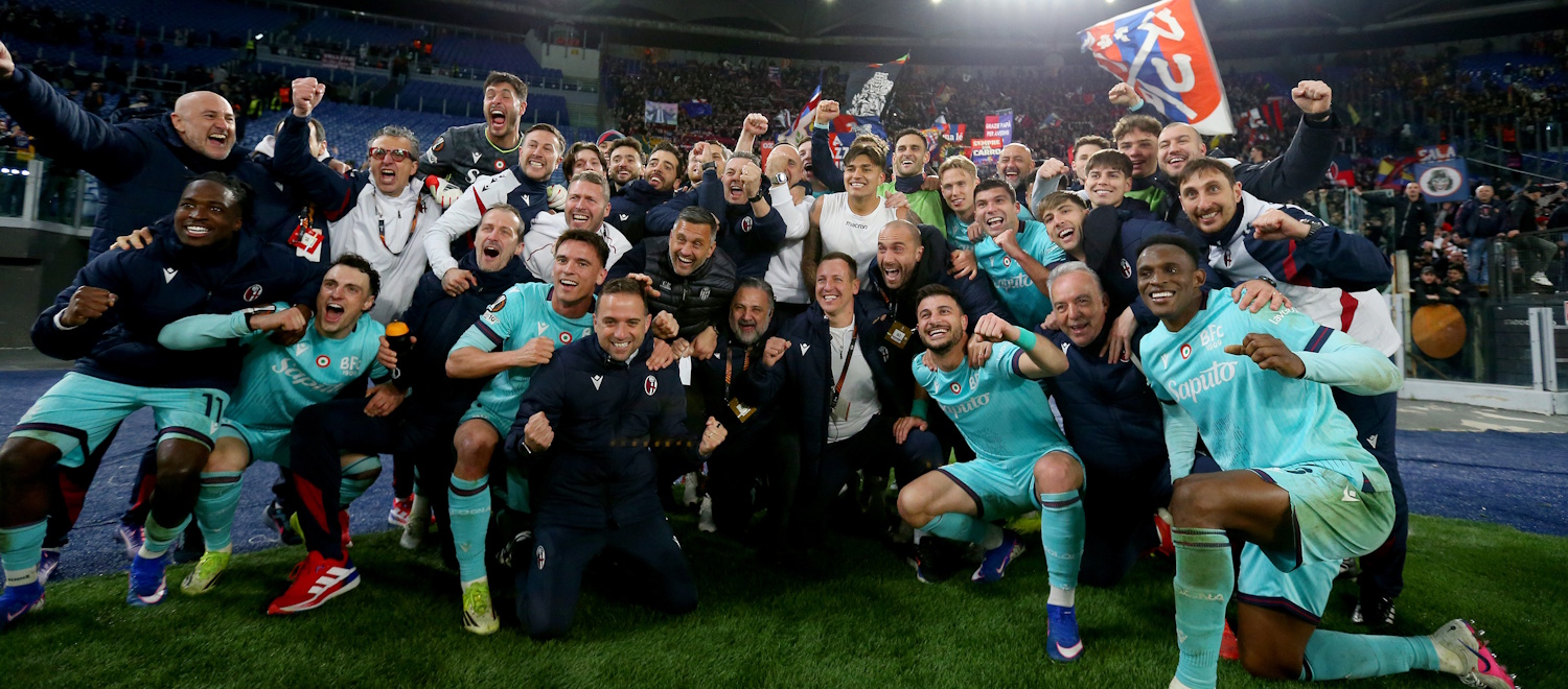 È tornato lo squadron! Olimpico ancora dolce, il Bologna batte 4-3 la Roma ai supplementari e si prende i quarti di Europa League