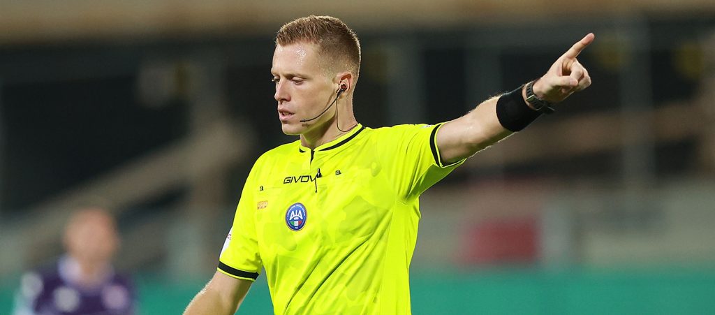 Sassuolo-Bologna sarà diretta da Bonacina di Bergami, addetti VAR Serra e Pezzuto