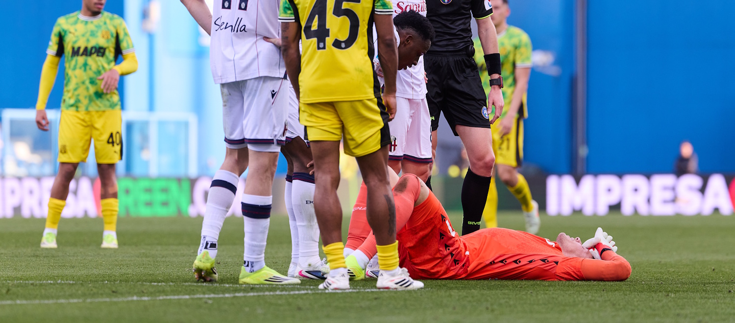 Lesione di livello medio-alto, stagione pressoché finita per Skorupski. Moro recupera per Roma-Bologna, ancora incertezza su De Silvestri