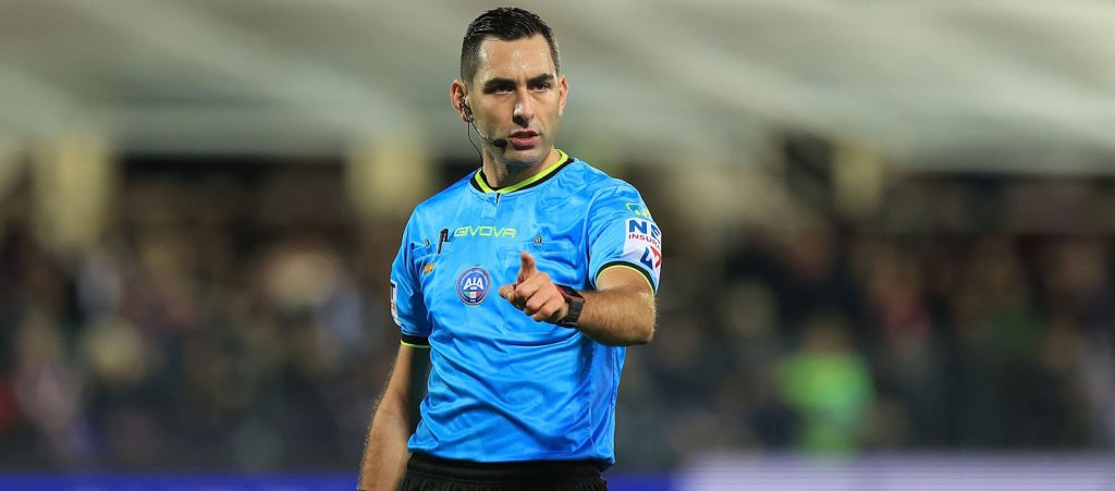 Bologna-Lecce sarà diretta da Colombo di Como, addetti VAR Mazzoleni e Paganessi