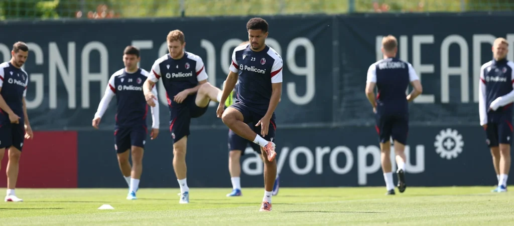 Attivazione atletica, esercitazioni tecnico-tattiche e partitella a due giorni da Bologna-Roma