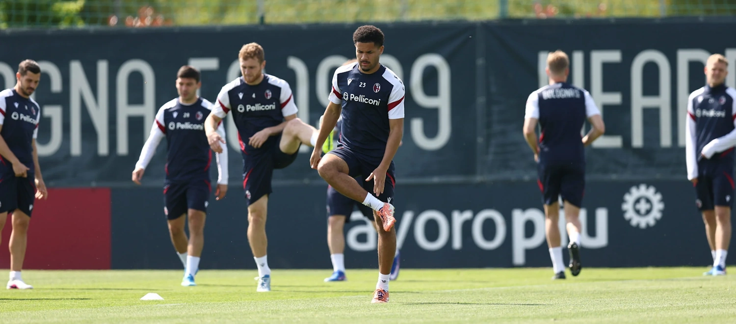 Attivazione atletica, esercitazioni tecnico-tattiche e partitella a due giorni da Bologna-Roma