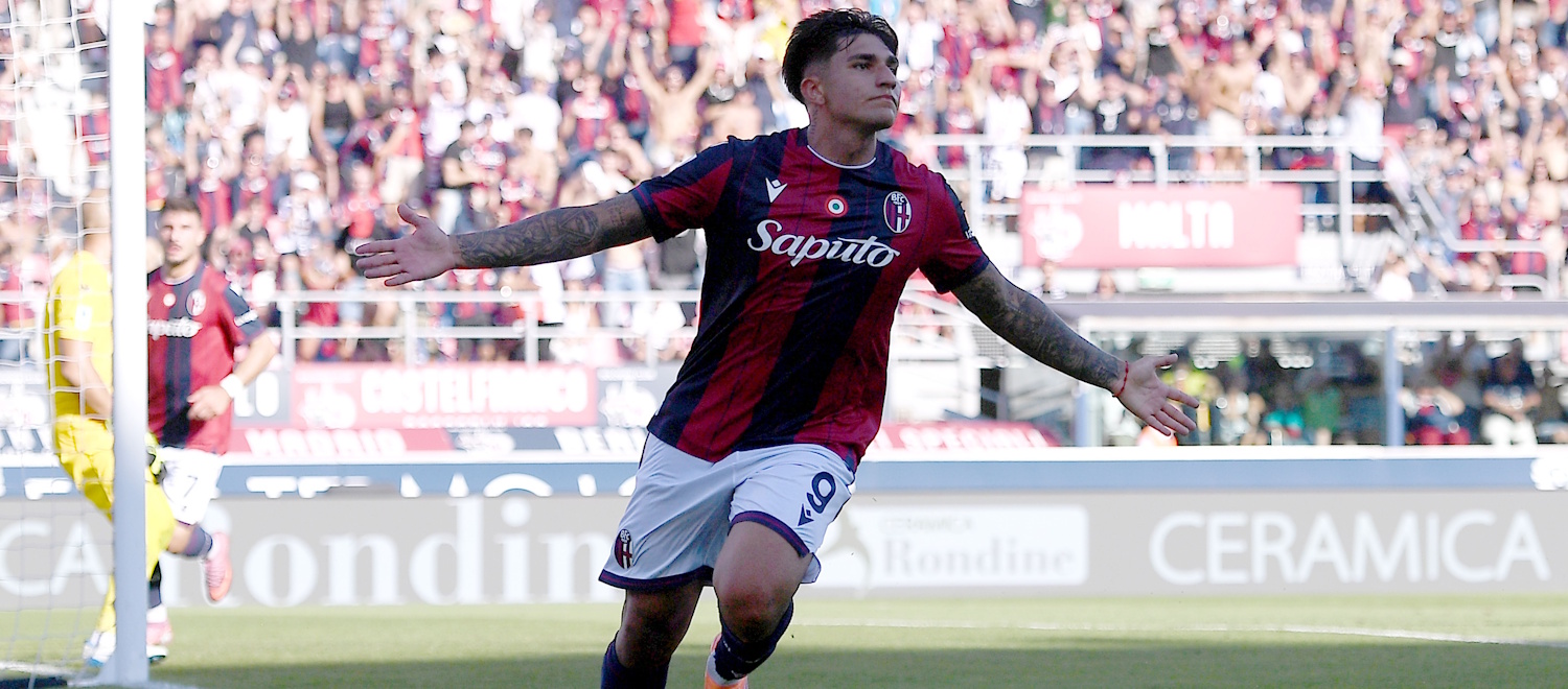 Santiago Castro raggiunge quota 100 presenze con la maglia del Bologna