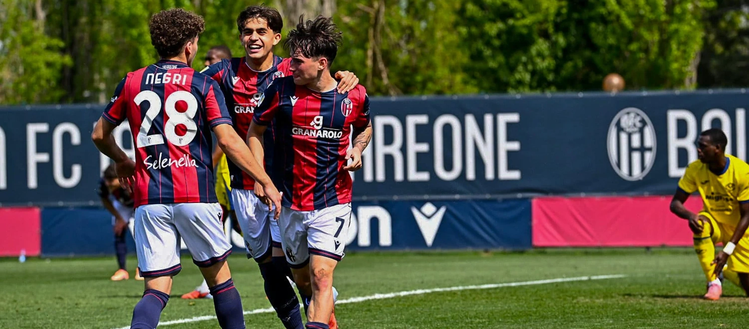 Il Bologna Primavera vince ancora e si porta a -1 dalla zona playoff: Verona battuto 1-0, basta un guizzo di Ferrari