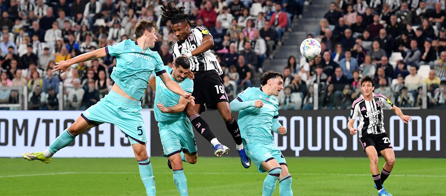 Il Bologna non si presenta nemmeno a Torino, altra prova sconfortante dei rossoblù: secco 2-0 Juventus con David e Thuram