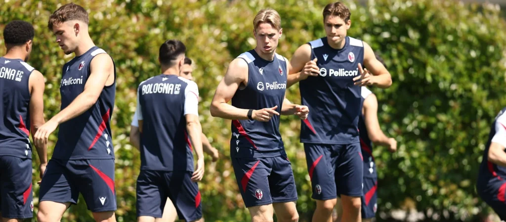 Attivazione atletica e partitella a due giorni da Bologna-Inter. Domani rifinitura alle 11 e conferenza di Italiano alle 14:15
