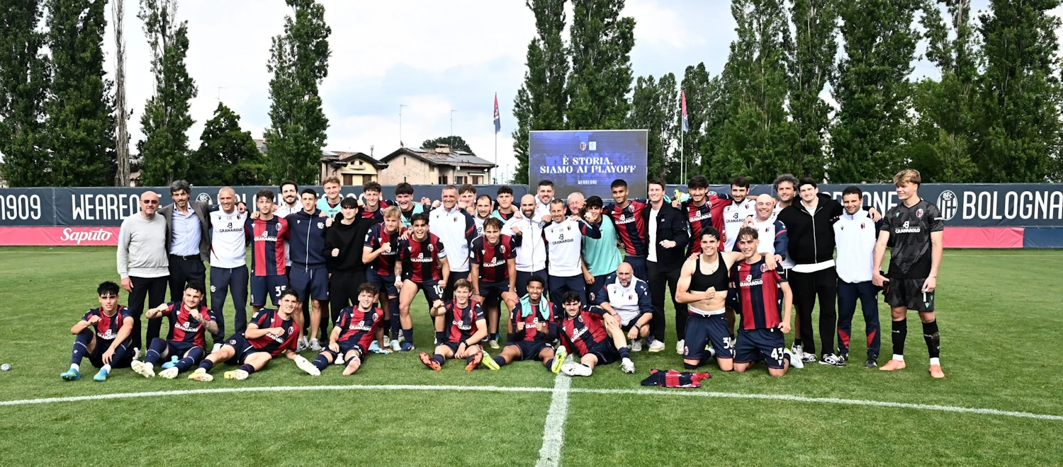 Il Bologna Primavera certifica i playoff pareggiando 2-2 col Cagliari: festa con un piccolo rimpianto per un rigore fallito nel finale