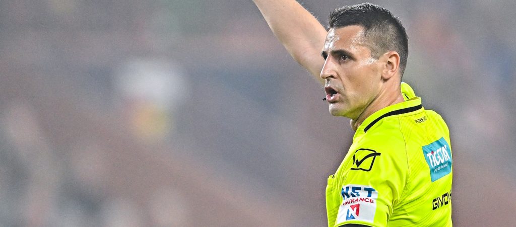 Atalanta-Bologna sarà diretta da Perenzoni di Rovereto, addetti VAR Pezzuto e Serra