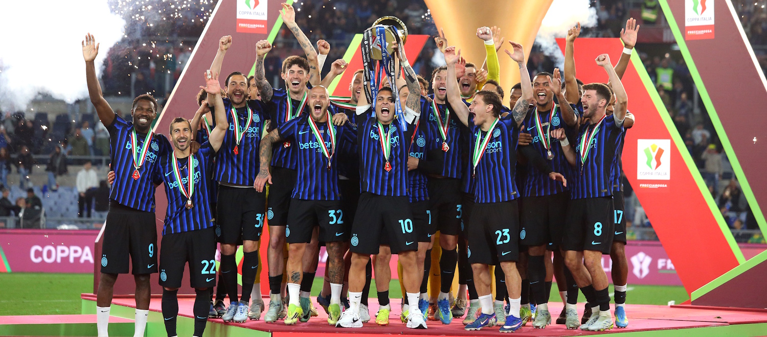 L'Inter batte 2-0 la Lazio e vince la sua decima Coppa Italia. In Serie A prendono valore sia il settimo che l'ottavo posto