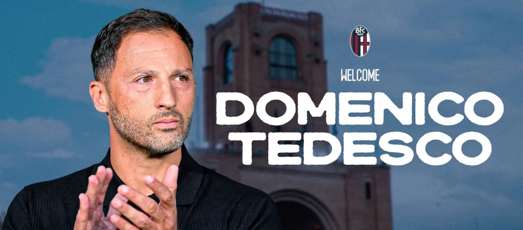 Ufficiale: Domenico Tedesco nuovo allenatore del Bologna