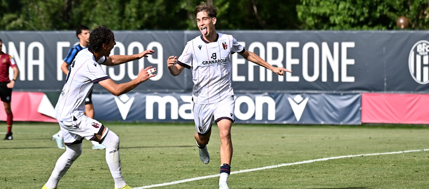 Lo Monaco 'scende' di categoria e trascina il Bologna Under 18: Atalanta ribaltata 3-2, rossoblù in semifinale playoff