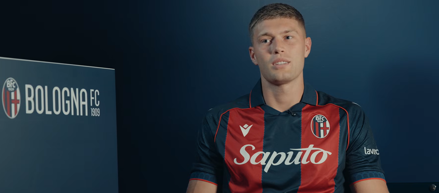 Dovbyk: "Voglio tornare al top della condizione e segnare tanto. Convinto dai direttori e dal mister, per me conta molto essere il primo ucraino del Bologna"