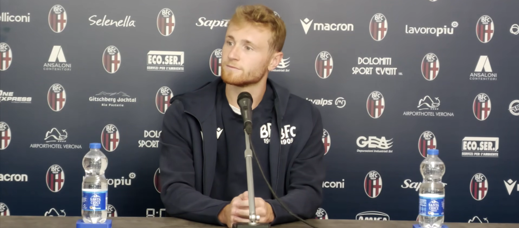 Pobega: "Presto per parlare di obiettivi, intanto lavoriamo bene sulle idee di Tedesco. Con Orsolini scherziamo sul rinnovo, lui è quello di sempre"