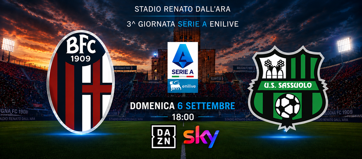 Bologna vs Sassuolo