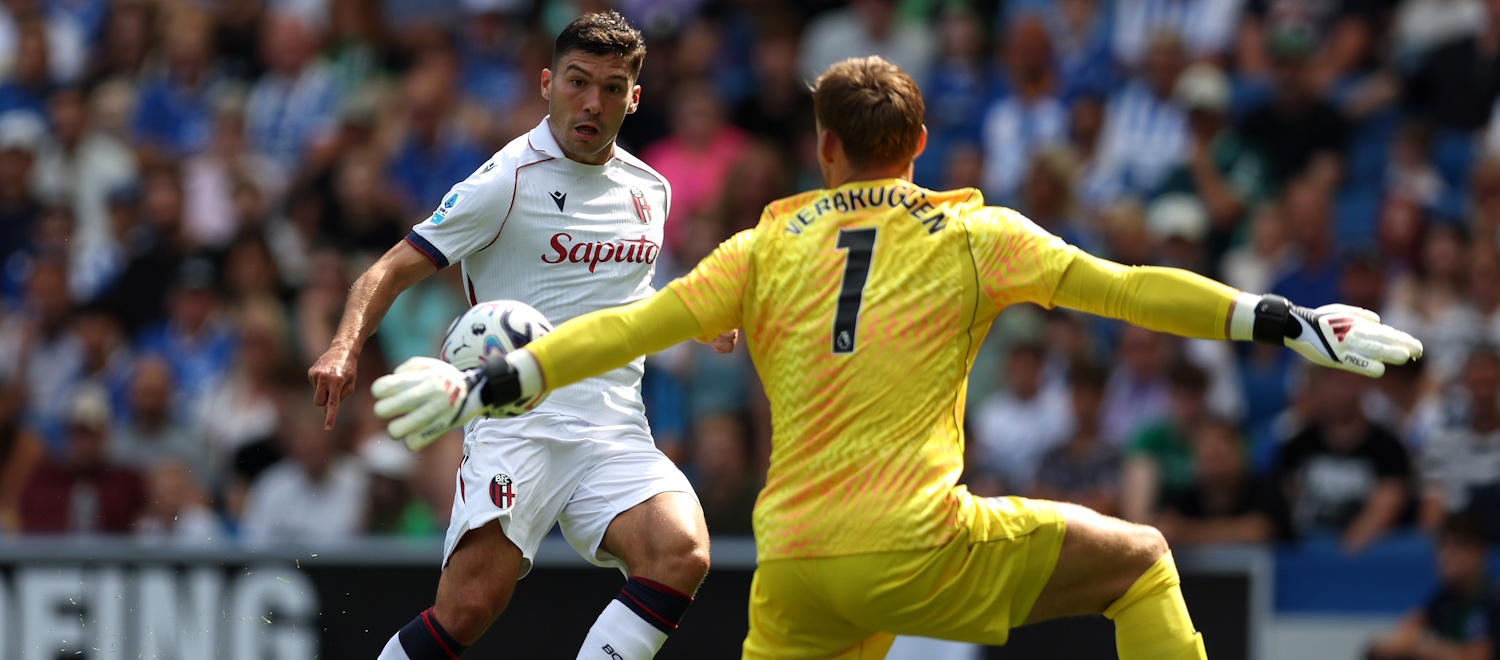 Brighton più forte e più avanti, Bologna sconfitto 1-0 in Inghilterra nell'ultimo test precampionato: decide Hinshelwood