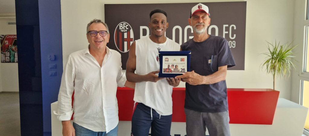 Per Canale 88 è Lucumí l'MVP 2025/26 del Bologna. Il difensore eletto dagli spettatori di 'C'era una volta il Made in BO'