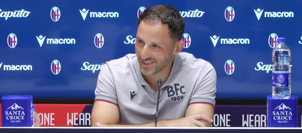 Tedesco: "Rowe poco sereno, domani non sarà dei nostri. Apprezzo l'Atalanta e stimo Sarri, noi stiamo meglio e andiamo alla ricerca del nostro DNA"