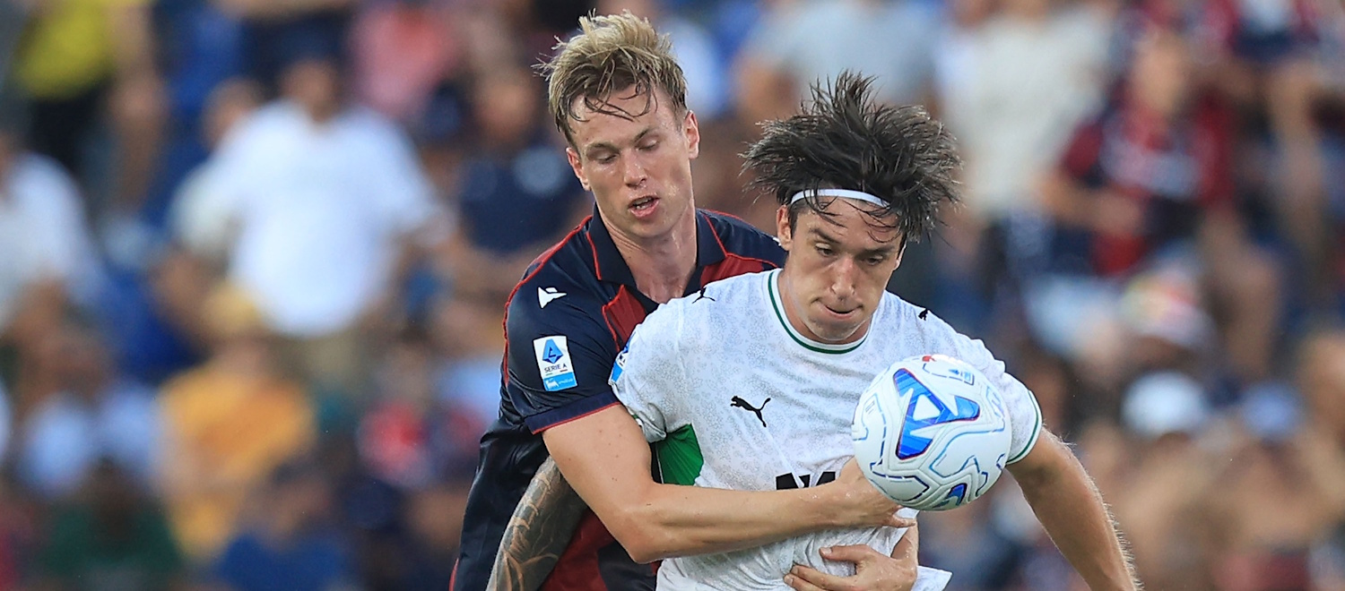 Le foto di Bologna-Sassuolo e tutti i numeri della stagione rossoblù disponibili su Zerocinquantuno
