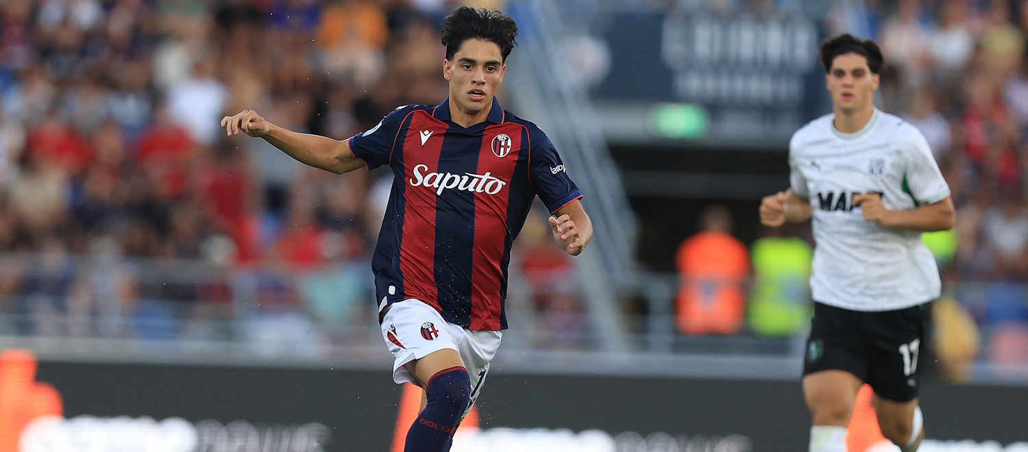 Esordio in Serie A e in maglia rossoblù per Libra, primo venezuelano e 987° giocatore nella storia del Bologna