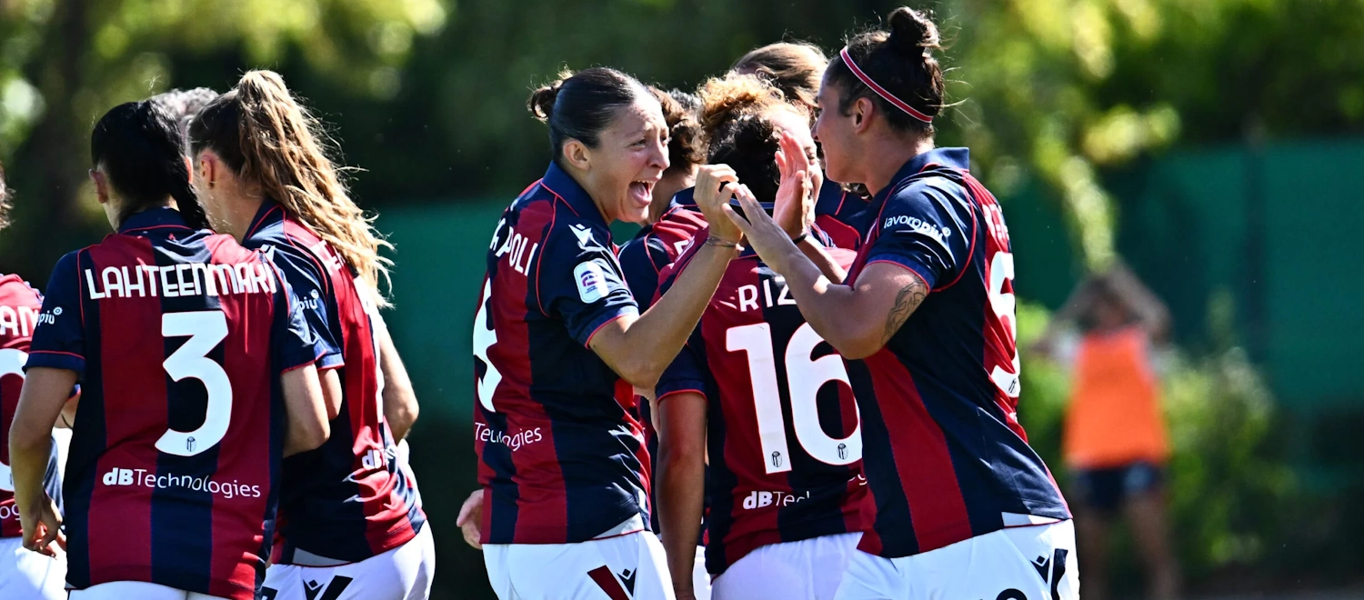 Bologna Women, l'esordio in campionato è da incorniciare: Benedetti, Rognoni, Ferraresi e Ferrario, travolto 4-0 il Genoa