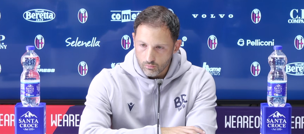 Tedesco: "Difficoltà per punti e classifica, non sul piano del gioco. Dovbyk e Zortea domani out, sono arrabbiato con me stesso per la squalifica"