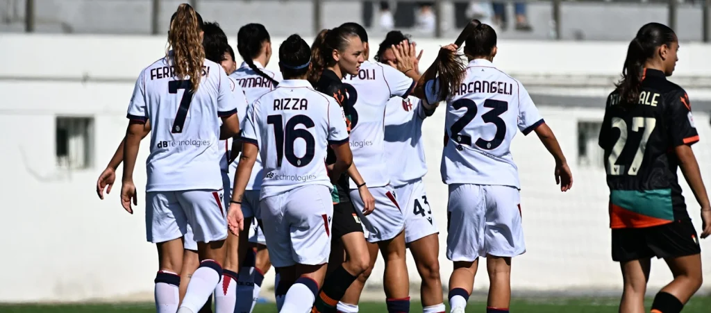 Buon esordio in Coppa Italia per il Bologna Women: Lahteenmaki a segno, le rossoblù sbancano 1-0 Venezia