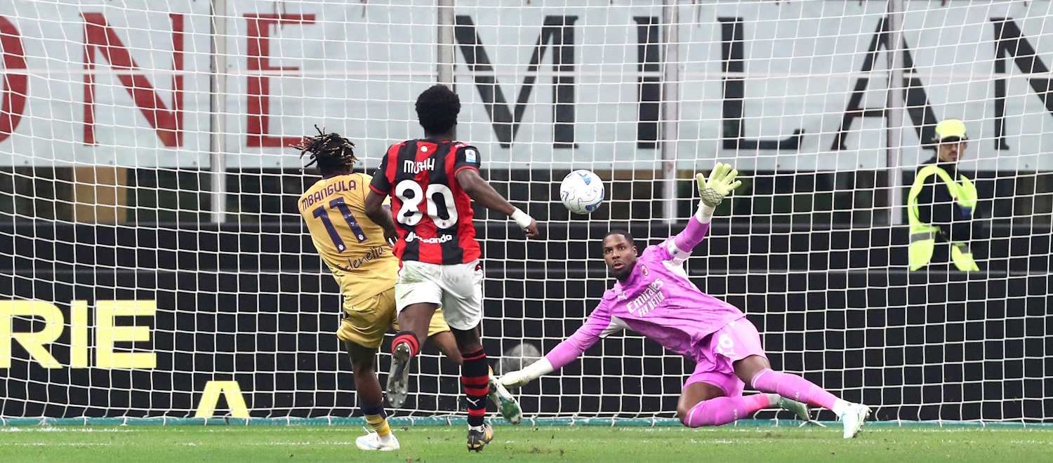 Primi gol in maglia rossoblù per Mbangula, 517° marcatore nella storia del Bologna