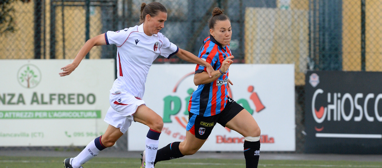 Un buon Bologna Women fermato sullo 0-0 a Catania, le rossoblù salgono a 4 punti in classifica