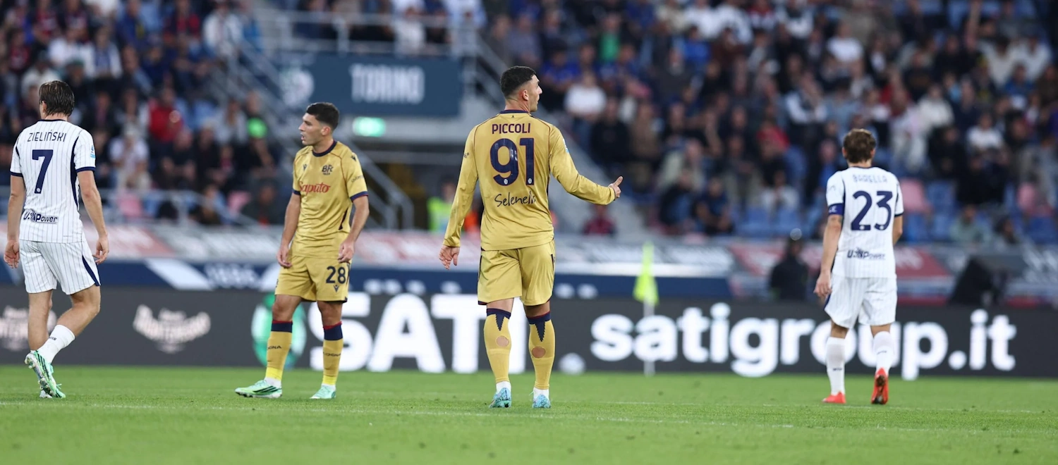 Attivazione, esercitazioni tecnico-tattiche e partitella per il BFC, Orsolini lavora in palestra. Piccoli, lesione e 3 settimane di stop